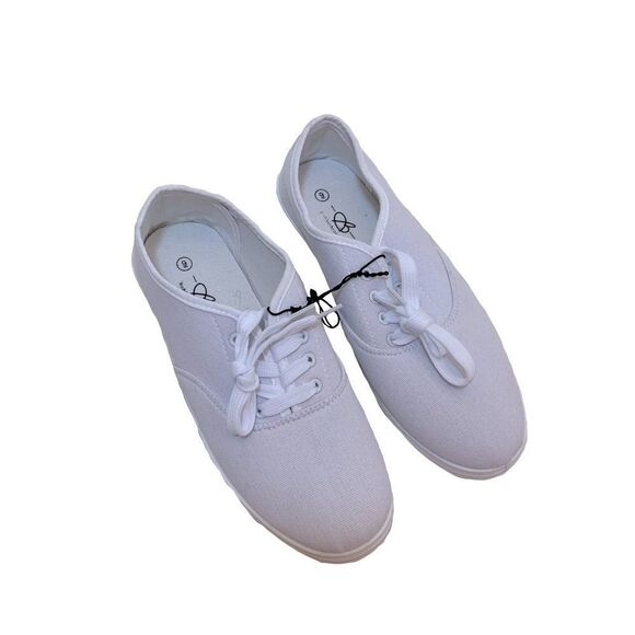 NEW White tennis shoes loafers - Picture 1 of 8